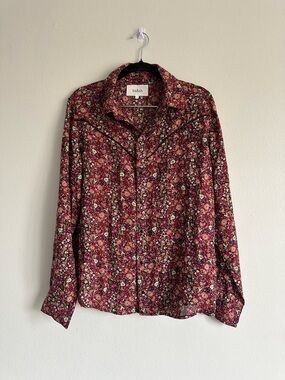 Ba&sh Chemise Saige Button Up Top